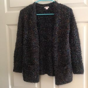 New Xhilaration Target Tinsel sparkle Classy Ugly Christmas Holiday Sweater